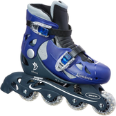 Imagem da oferta Patins 4 Rodas Ajustáveis Fenix Azul