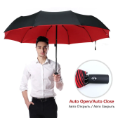 Imagem da oferta Guarda-Chuva Resistente Totalmente Automático Double Layer