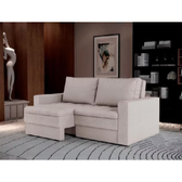 Imagem da oferta Sofá 3 Lugares Retrátil Berna Linho Cru 180 cm