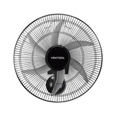 Imagem da oferta Ventisol Ventilador De Parede Oscilante, Steel, PretoPrata, 50cm, Bivolt
