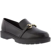 Imagem da oferta Mocassim Preto Tratorado c/ Fivela Beira Rio - Studio Z