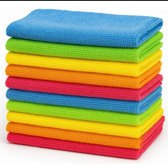 Imagem da oferta Kit 10 Flanela Microfibra Limpa Vidro Pia PanoMultiuso Tipo