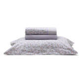 Imagem da oferta Jogo de Lençol Percal Chalé Queen Lilás