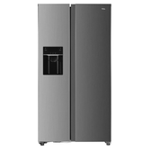 Imagem da oferta Geladeira TCL Side by Side C516SBIMN Twin Eco Inverter Frost Free Dispenser de Água na Porta Metal Cooling Painel Digit