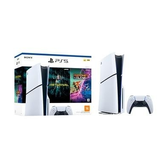 Imagem da oferta Console PlayStation 5 Slim Sony SSD 1TB Com Leitor De Disco E Controle Sem Fio DualSense Branco + 2 Jogos - 1000038899