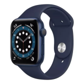 Imagem da oferta Smartwatch Apple Watch Series 6 44mm GPS com Case de Alumínio Sport Band - 3LL/A