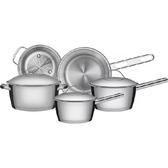 Imagem da oferta Dê uma olhada em Jogo de Panelas de Aço Inox Indução Tramontina 5 Peças Allegra por R$398,33 Compre na Shopee agor