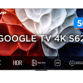 Imagem da oferta Smart TV 50" TCL 4K UHD LED 50S62 Google TV AiPQ Google Assistente 3 HDMI