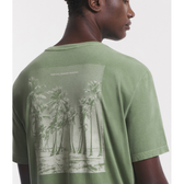 Imagem da oferta Camiseta Comfort em Meia Malha com Estampa Tropical Summer Paradise