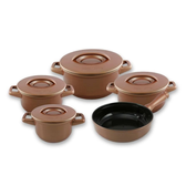 Imagem da oferta Ceraflame Conjunto Panelas de Cerâmica Duo+ Smart 5 Peças Cobre