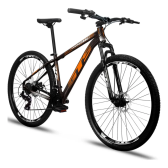 Imagem da oferta Bicicleta Aro 29 Gts Supreme Quadro Aluminio 24v Freio Disco Cor Preto/Laranja Tamanho do quadro 21 "