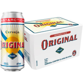 Imagem da oferta Cerveja Antarctica Original Lata 473ml - 12 Unidades