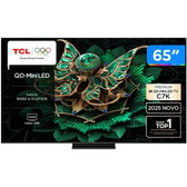 Imagem da oferta Smart TV 65" TCL 4K UHD MiniLED 65C7K 144Hz Google TV MiniLED AiPQ Pro Google Assistente 4 HDMI