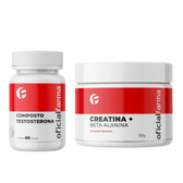 Imagem da oferta Pack Musculação Iniciante (Testosterona Endógena + Creatina + Beta-Alanina)