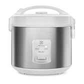 Imagem da oferta Panela de Arroz Elétrica Electrolux 3,5L Cor Inox Efficient 2 em 1 com Visor Glass