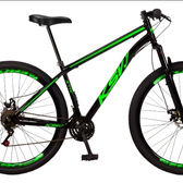 Imagem da oferta Bicicleta Aro 29 Aço Carbono Freios A Disco Suspensão 21 Vel