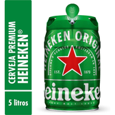 Imagem da oferta Heineken Cerveja Lager Barril Heineken 5 Litros