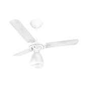 Imagem da oferta Venti-Delta Ventilador de Teto New Light 3 Pás Laqueadas 220 V C3V 383252 130 W Branco