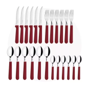 Imagem da oferta Faqueiro Tramotina 24 Peças Tulum Com Lamina Em Aço Inox