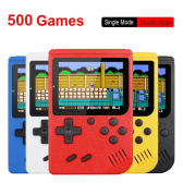 Imagem da oferta Mini Console Retrô Portátil Tela 3.0" 500 Jogos