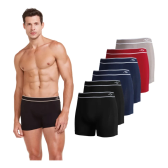 Imagem da oferta Kit 6 Cueca Masculina Alta Qualidade Confortável