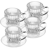 Imagem da oferta WOLFF - Conjunto 4 Xícaras de Café de Cristal Imperatriz 110ml