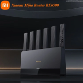 Imagem da oferta Xiaomi-Mijia Adaptive Network Port Router Suporte WiFi7 IPTV Connect MLO BE6500 Preto