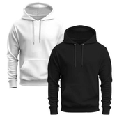 Imagem da oferta Kit 2 Moletons Moletom Blusa De Frio Unissex Algodão