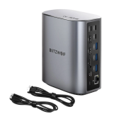 Imagem da oferta HUB USB-C Docking Station BlitzWolf BW-TH15 17 em 1