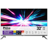 Imagem da oferta Smart TV 32" Philco LED Roku Tv HD Dolby Audio P32CRA