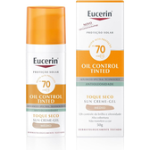 Imagem da oferta Protetor Solar Facial EUCERIN Oil Control Cor Média FPS70 50ml
