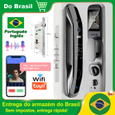 Imagem da oferta Fechadura Eletrônica Smart Tuya X2 Wi-Fi Impressão Digital