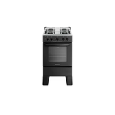 Imagem da oferta Fogão Atlas Milão Plus 4 Bocas Automático Mesa de Inox - Preto - Bivolt
