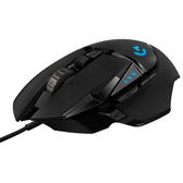 Imagem da oferta Mouse Gamer Logitech Hero Sensor 25K G502 256000 DPI 11 Botões RGB - 910-005550