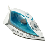 Imagem da oferta BLACK+DECKER Ferro de Passar Roupa com Vaporizador Base Antiaderente Azul e Branco Modelo FX3060 110V
