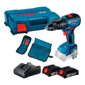 Imagem da oferta Parafusadeira Furadeira Gsb18v-50 2 Bateria kit Cor Azul Frequência 60Hz Bosch