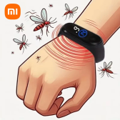 Imagem da oferta Xiaomi wearable repelente de mosquitos unissex pulseira física ultrassônica não química para casa esporte ao ar