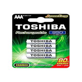 Imagem da oferta Pilha Recarregável AAA 12V 950mAh TNH3GAE TOSHIBA - 4 Unidades