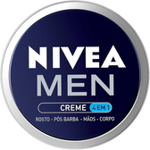 Imagem da oferta NIVEA MEN Creme 4 em 1 - 75g - Hidratação intensa evita ressecamento com vitamina E textura creme rápi
