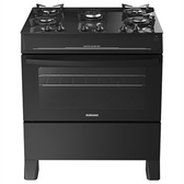 Imagem da oferta Fogão de Piso Itatiaia 5 Bocas Electra Glass New | Mesa em Vidro Temperado Preto Bivolt