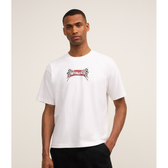 Imagem da oferta Camiseta Boxy em Algodão com Estampa Metallica