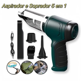 Imagem da oferta Aspirador Portátil Sem Fio Recarregável Alta Potência Ideal para Limpeza Diária em Casa e no Carro