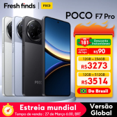 Imagem da oferta BR ArmazémPOCO F7 Pro Versão Global Smartphone NFC Snapdragon8 Gen 3 6000mAh 6,67 "Display AMOLED 2K 90W Hyper
