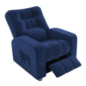 Imagem da oferta Poltrona Do Papai Reclinável Veludo Azera Matrix