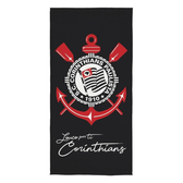 Imagem da oferta Toalha Aveludada Transfer Corinthians 70 cm x 140 m Com 1 peça