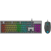 Imagem da oferta Kit Gamer Fortrek Ranger Grafite - Teclado LED Rainbow ABNT2 + Mouse - 70551
