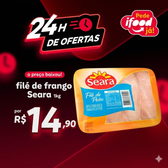 Imagem da oferta Filé de Peito Seara Bandeja 1kg por R$14,90