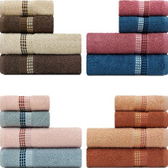 Imagem da oferta Jogo de Toalhas 4 Peças Banho e Rosto Algodão Felpuda Dimer - Karsten