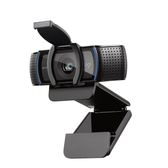 Imagem da oferta Webcam Full HD Logitech C920s com Microfone Embutido e Proteção de Privacidade para Chamadas e Gravações em Video Wi