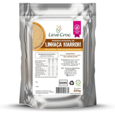 Imagem da oferta Farinha de Linhaça Marrom Leve Crock 200g